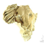 Medium  African Lion Face Pendant 66346 - Image 2