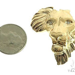 Medium  African Lion Face Pendant 66346 - Image 5