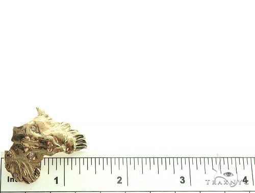 Medium  African Lion Face Pendant 66346 - Image 6