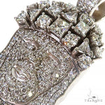 Medium Jesus Head Diamonds on The Crown Pendant 68011 - Image 3