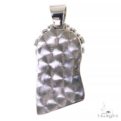 Medium Jesus Head Diamonds on The Crown Pendant 68011 - Image 5