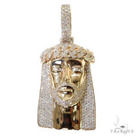 Medium Size Jesus Diamond Pendant 68904 - Image 1