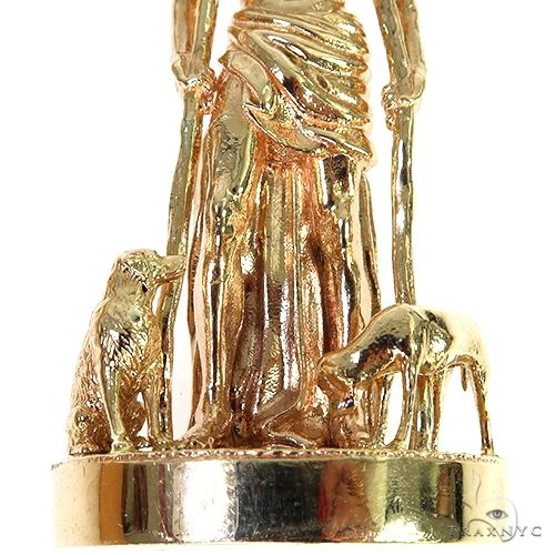 Medium St. Lazarus Pendant 67746 - Image 4