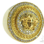 Heavy Medusa Diamond Ring 57055 - Image 1
