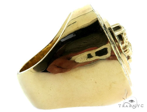 Heavy Medusa Diamond Ring 57055 - Image 4