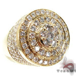 Mens 10K Gold Mayan Pinky Ring 63609 - Image 9