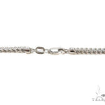 Mens 10k Hollow White Gold Franco Chain 26 Inches 2mm   47482 - Image 3