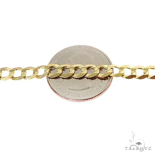 Mens 14k Solid Yellow Gold Cuban/curb Chain 20 Inches 5.7mm   47116 - Image 7