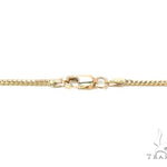 Mens 14k Solid Yellow Gold Franco Chain 22 Inches 2.5mm   47766 - Image 4