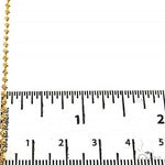 Mens 14k Solid Yellow Gold Moon Cut Chain 22 Inches 1.8mm   48492 - Image 4