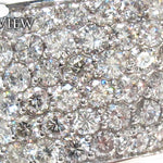 Mens 6 Row Diamond Ring 21418 - Image 3