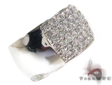 Mens 6 Row Diamond Ring 21418 - Image 4