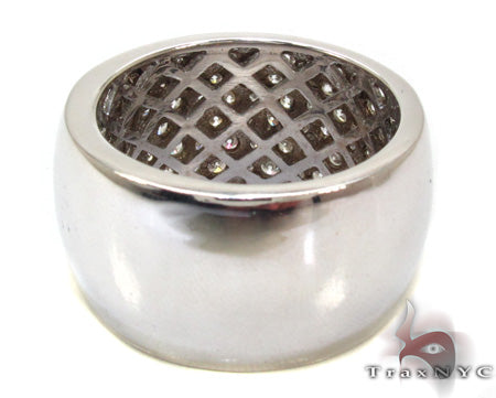 Mens 6 Row Diamond Ring 21418 - Image 6