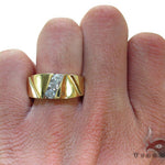 Mens Channel Diamond Ring 22029 - Image 7