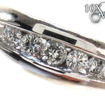 Mens Channel Diamond Ring 22064 - Image 3