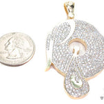 Mens Diamond Custom P Pendant 30990 - Image 5