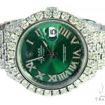 Mens Diamond DateJust 40mm Rolex Watch 65808 - Image 2