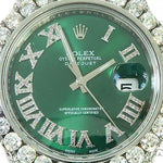 Mens Diamond DateJust 40mm Rolex Watch 65808 - Image 4