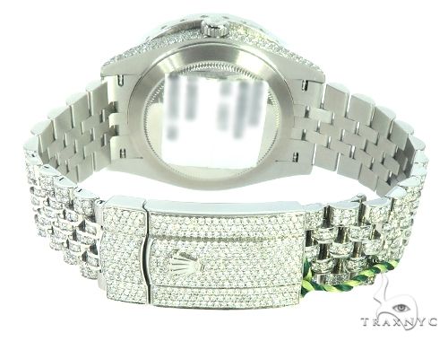 Mens Diamond DateJust 40mm Rolex Watch 65808 - Image 8