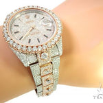 Two Tone Mens Diamond DateJust 40mm Rolex Watch 65809 - Image 8