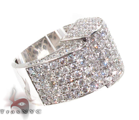 Mens Diamond Pave Ring 37324 - Image 5