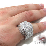 Mens Diamond Pave Ring 37324 - Image 8