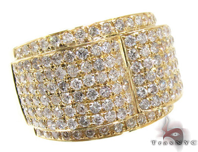Mens Diamond Pinky Ring 21506 - Image 1