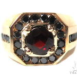 Mens Godfather Garnet Ring 44311 - Image 2
