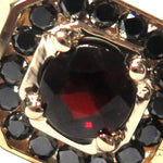 Mens Godfather Garnet Ring 44311 - Image 3