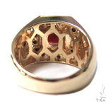 Mens Godfather Garnet Ring 44311 - Image 5