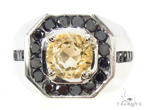 Mens Godfather Citrine Ring 36238 - Image 2