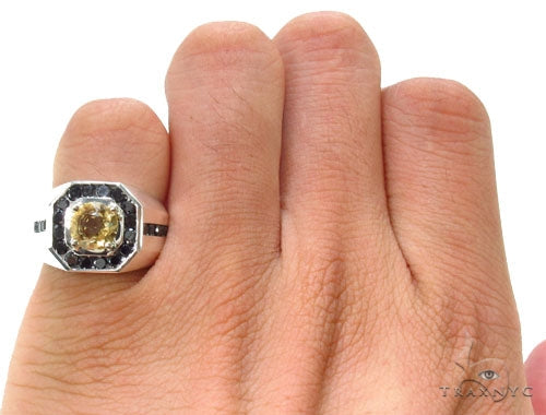 Mens Godfather Citrine Ring 36238 - Image 7