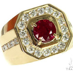 Mens Godfather Ruby Ring 26037 - Image 1