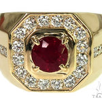 Mens Godfather Ruby Ring 26037 - Image 2