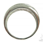 Mens Luxuriousness Five White Gold Wedding Ring 8582 - Image 5
