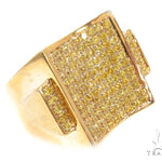 Mens Micropave Diamond Ring 36652 36653 - Image 1