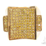 Mens Micropave Diamond Ring 36652 36653 - Image 2