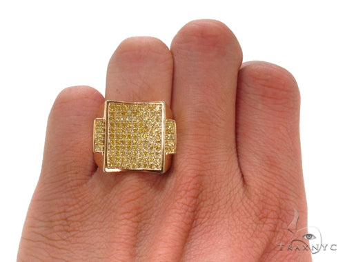 Mens Micropave Diamond Ring 36652 36653 - Image 7