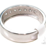 Mens Prong Set Guys Wedding Ring 2642 - Image 6