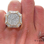 Mens Yellow Gold Diamond Ring 21188 - Image 7