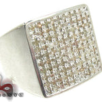 Mens Silver Prong Ring 28030 - Image 1