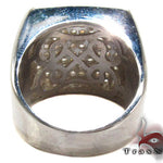 Mens Silver Prong Ring 28030 - Image 5