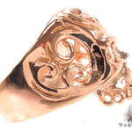 Mens Rose Gold Skull Ring 2 33424 - Image 4