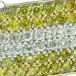 Mens Two Color Diamond Bracelet 21022 - Image 3