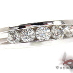 Mens White Gold Channel Diamond Ring 20821 - Image 1