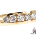 Mens Yellow Gold Channel Diamond Ring 20820 - Image 1