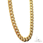 Miami Cuban  Hollow 14K Yellow Gold 24 Inches 5.5mm 68416 - Image 2