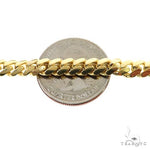 Miami Cuban Chain 10k Yellow Gold 20 Inches 6mm   46114 - Image 6