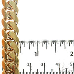 Miami Cuban Chain 10k Yellow Gold   34 Inches 15mm 46546 - Image 8