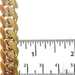 Miami Cuban Chain 14k Yellow Gold   24 Inches 15mm 46262 - Image 8